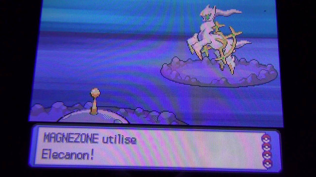 Pokémon platine #63 - Arceus!
