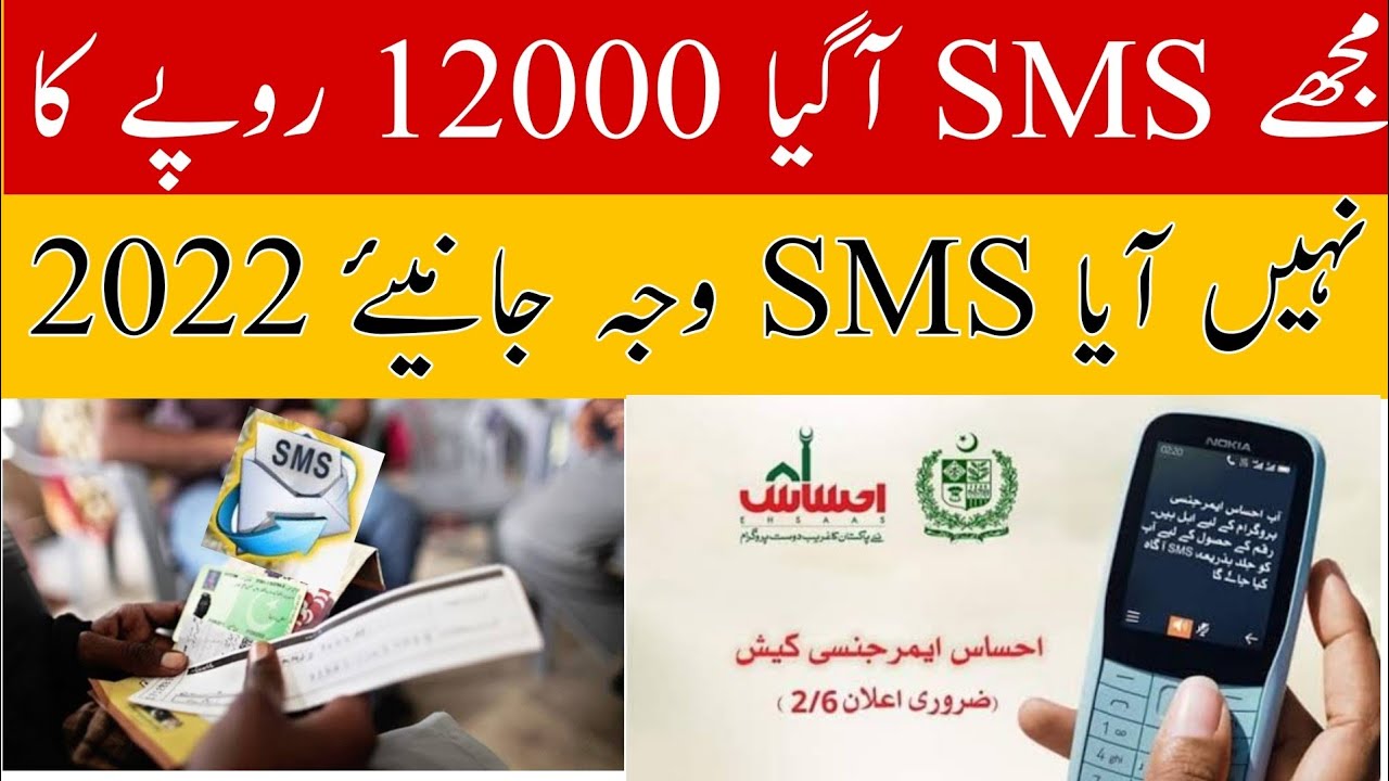 ehsaas emergency cash program 2022 | ehsaas program 12000 kaise check kare 2022