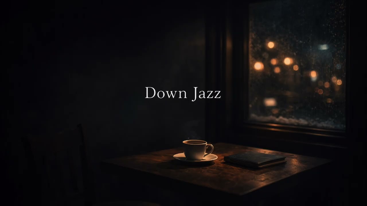 Down Jazz 🌙 Minimal Slow Jazz for Deep Focus & Relax | Late Night | 1 Hour