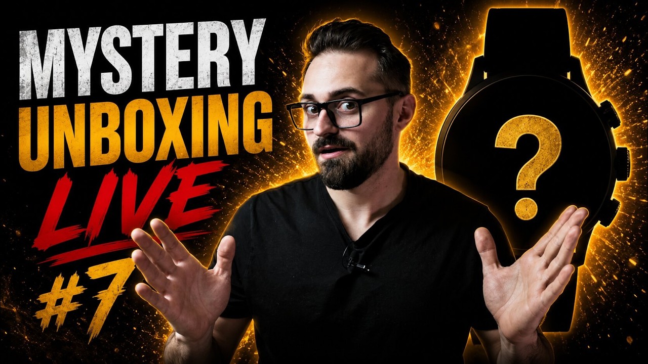 Co jest w paczce? Jaki zegarek tym razem przysłali? Mystery Unboxing Live #7