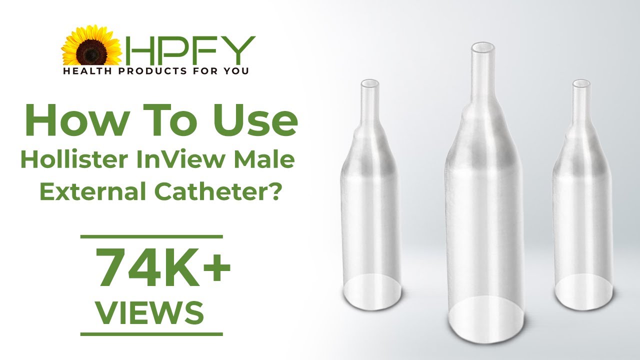 How to use Hollister InView Male External Catheter? | Male Urinary Condom Catheter