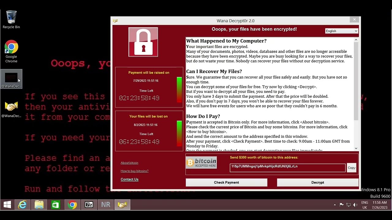 How To Download & Infect Your PC With WannaCry Ransomware