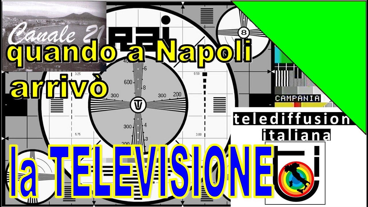 Quando a Napoli arrivò la televisione - La storia di Telediffusione Italiana