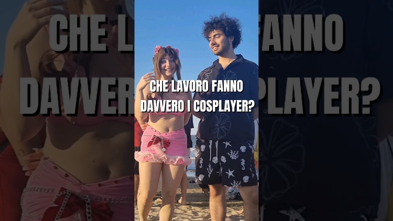 CHE LAVORO FANNO I COSPLAYER? #anime #manga #cosplay #cosplayer #conmicon #con