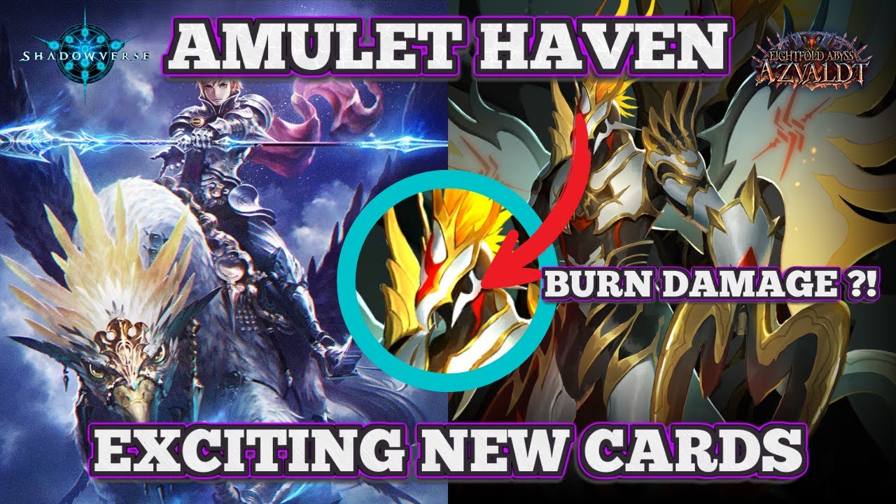 New Amulet Haven Decklist ft. Uneriel, Winged Enforced - Master Rank - Eightfold Abyss - Shadowverse