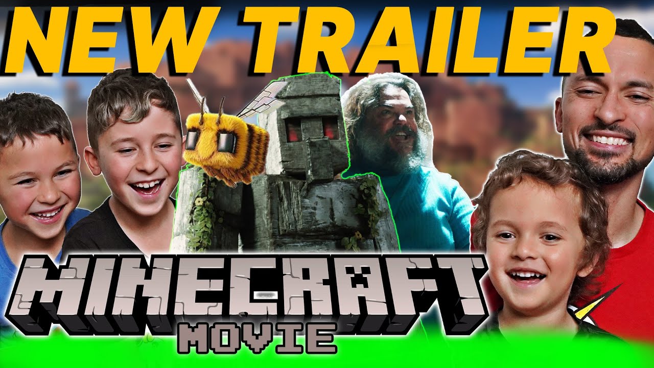 РЕАКЦИЯ НА ТРЕЙЛЕР ФИЛЬМА MINECRAFT 2!! Джейсон Момоа | Джек Блэк | Warner Bros | Вентурас