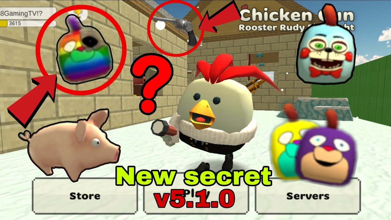 New Update Secret In Chicken gun v5.1.0 || chicken gun new update v5.1.0