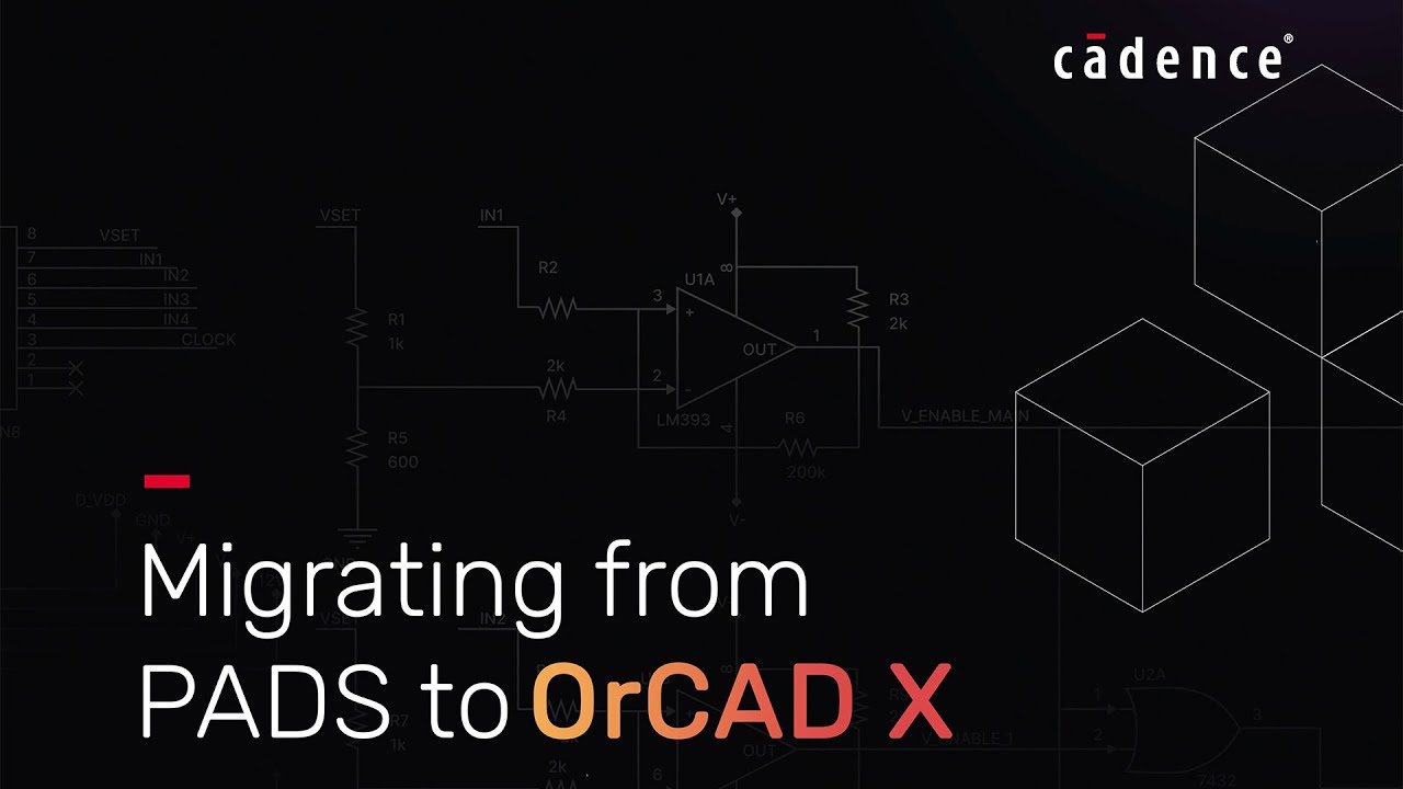 Migration from PADS to OrCAD X