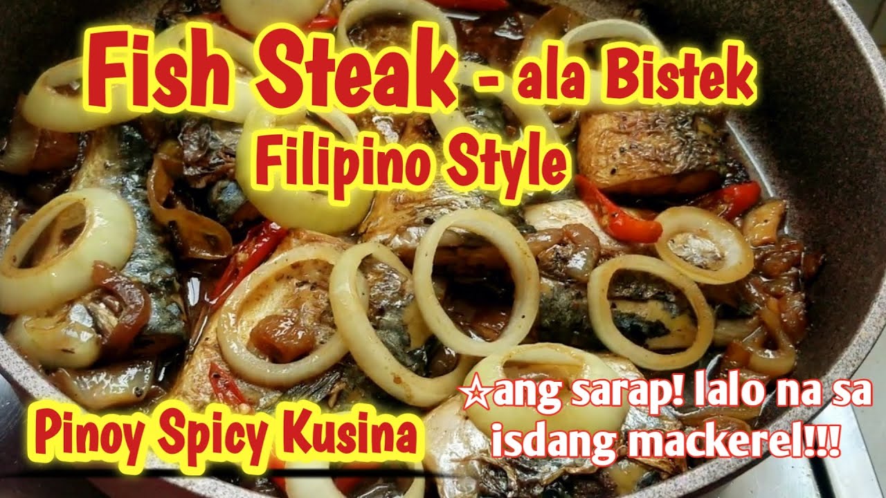 Fish Steak ala Bistek | Easy Fish Steak Recipe | Fish Recipe - Pinoy Style