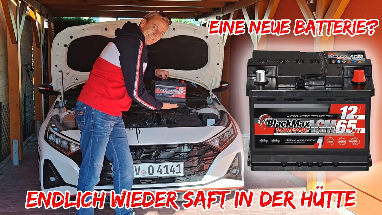 Hyundai I20N Performance - Die passende AGM Batterie für den i20N. Start Stop geht endlich wieder.