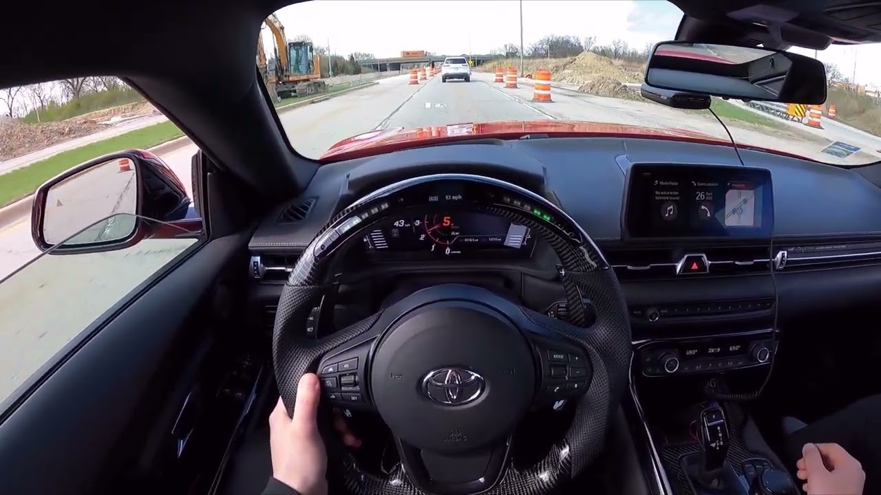 POV Driving A 500HP Straight Piped 2020 Supra! (Rolling Anti-Lag)