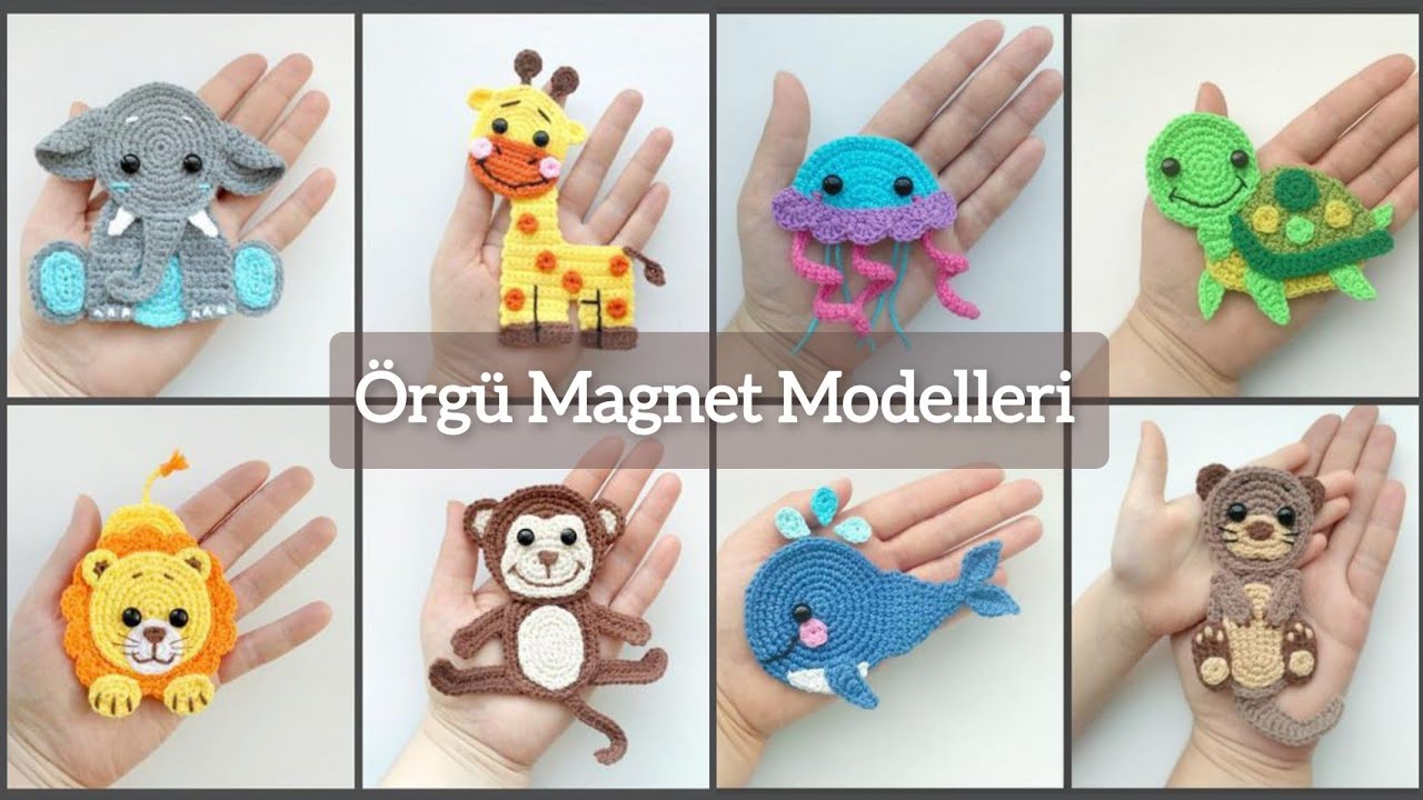 Örgü Magnet Modelleri