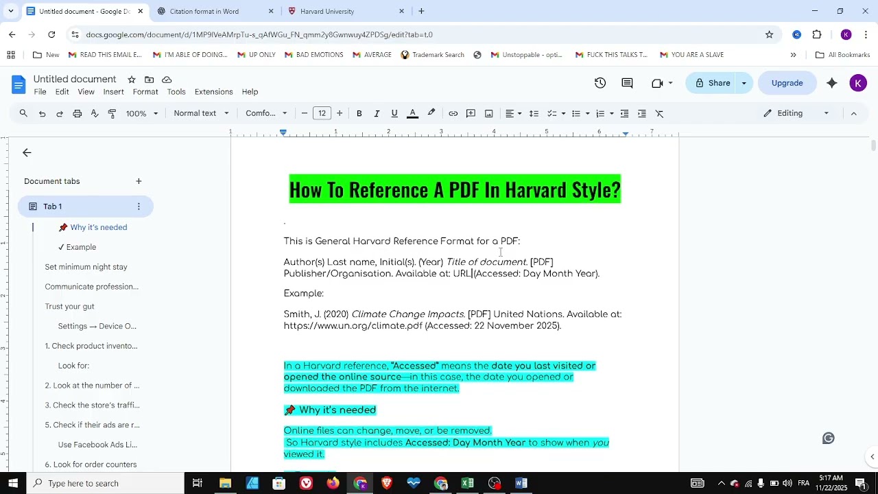 Как оформить ссылку на PDF-файл в соответствии с Гарвардским стилем — полное руководство