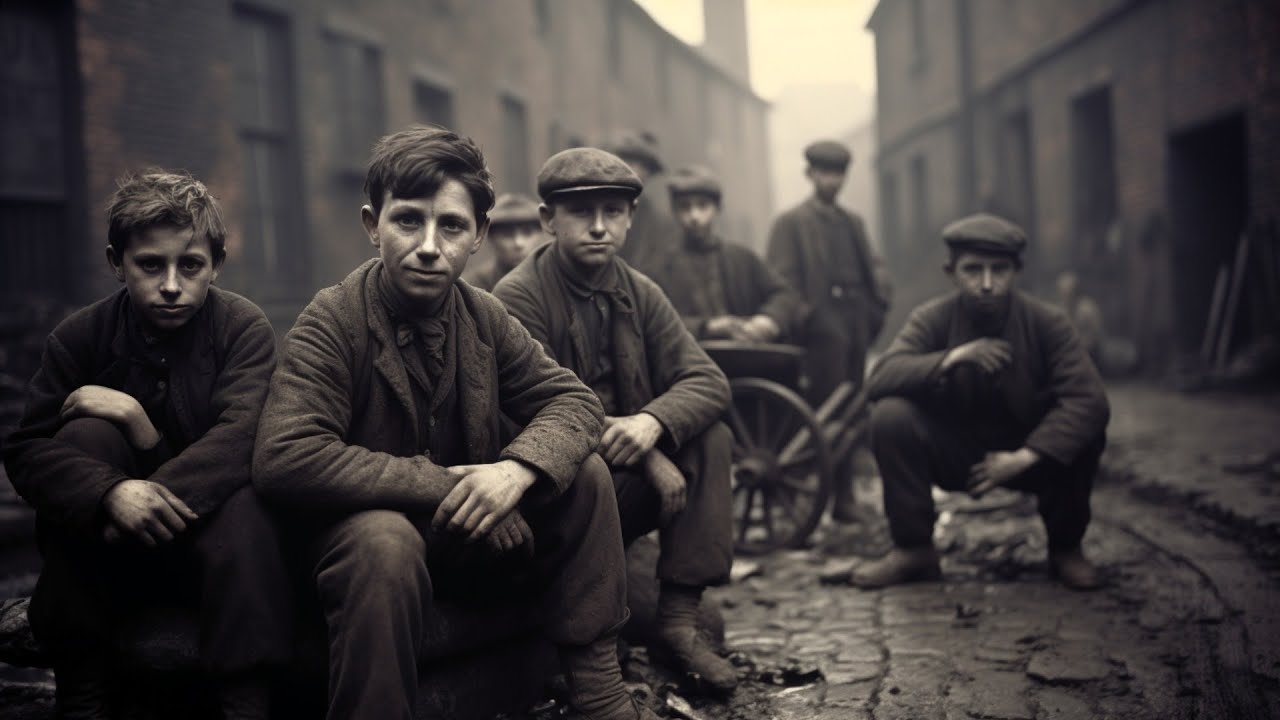 Тревожная жизнь в трущобах викторианского Лондона.