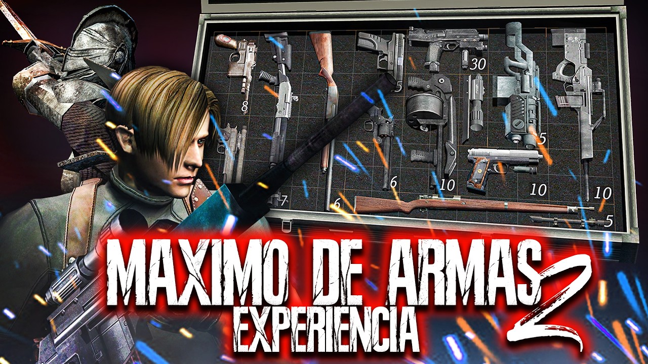 MÁXIMO de ARMAS na MALETA (sem upgrade) - RE4 EXPERIÊNCIA - PT 2