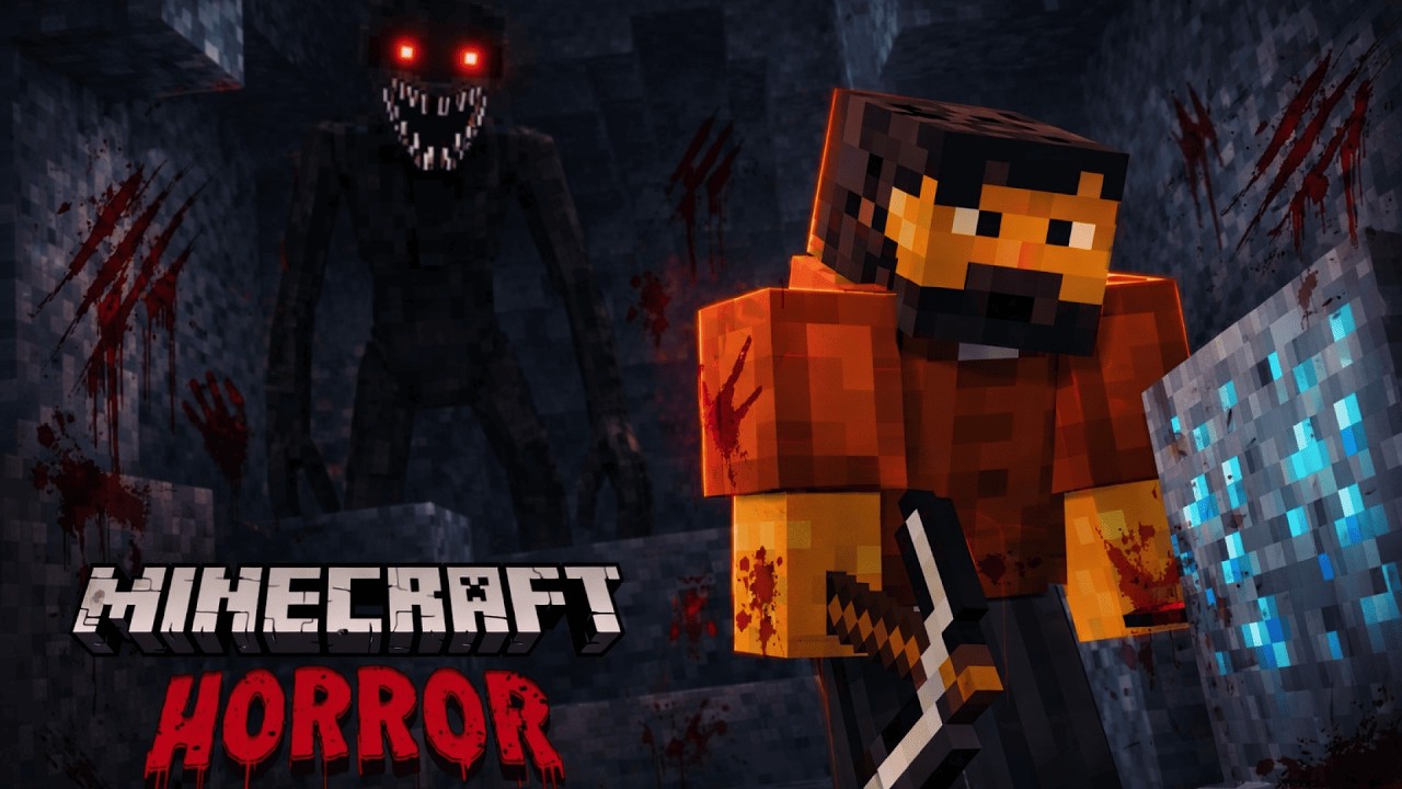 Minecraft, But Something Is Hunting Me In This Cave...