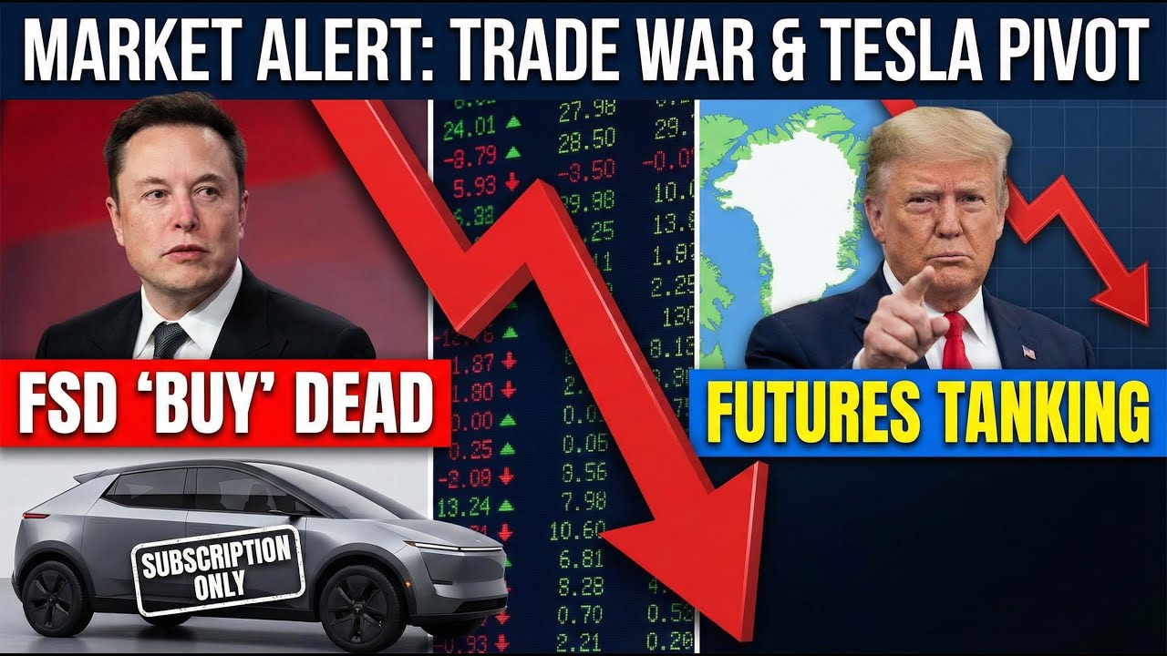 Tesla’s "SaaS" Pivot, & The Greenland Crisis