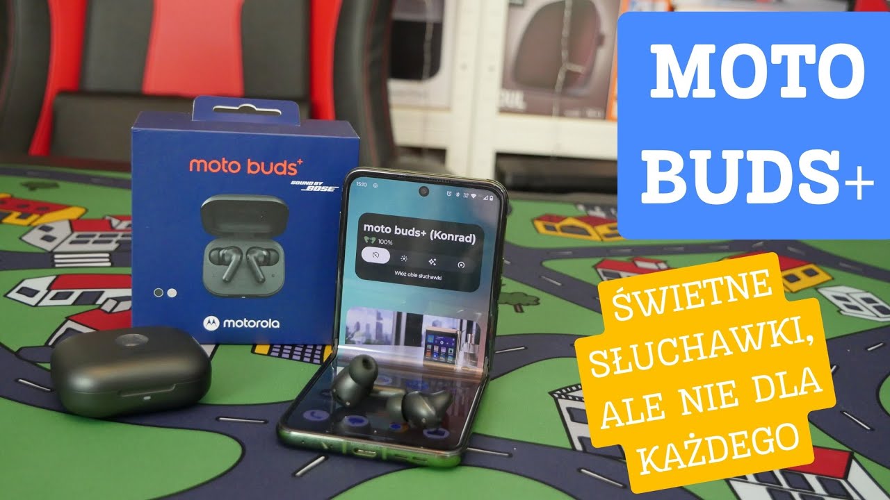 Moto Buds+ | recenzja słuchawek TWS. Lepsze niż AirPodsy i cała masa innych TWSów, ale...
