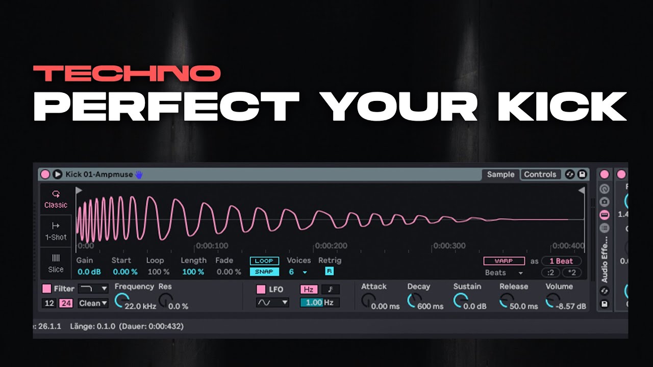 5 Secrets for the Perfect Techno Kick!