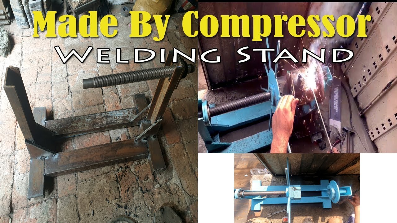 How To Made Compressor Welding Stand