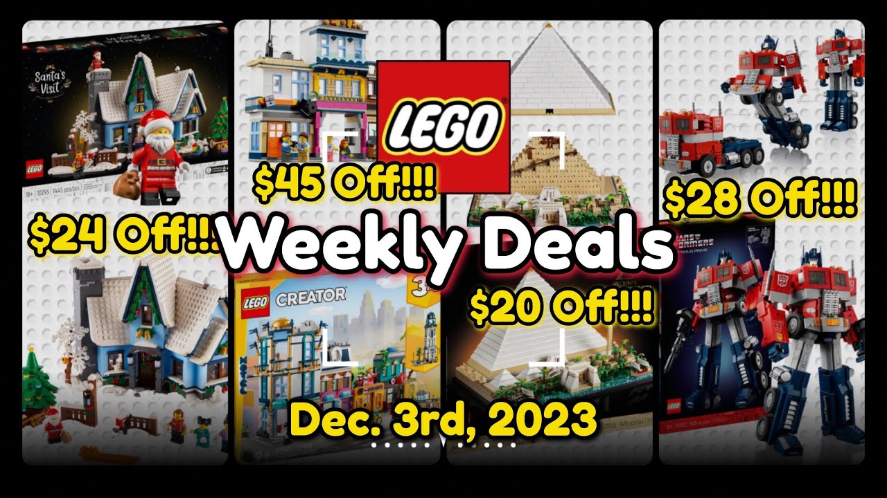 Weekly LEGO Deals!! Target Ad 20% Off Select LEGO Sets! 30% Off and More on Other Sets!