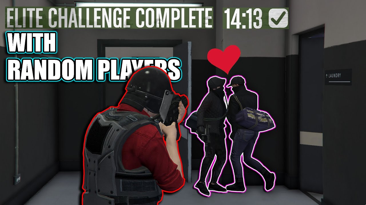 Elite With Random, Not Clickbait, Really, Its Real | GTA Online Diamond Casino Heist Silent & Sneaky