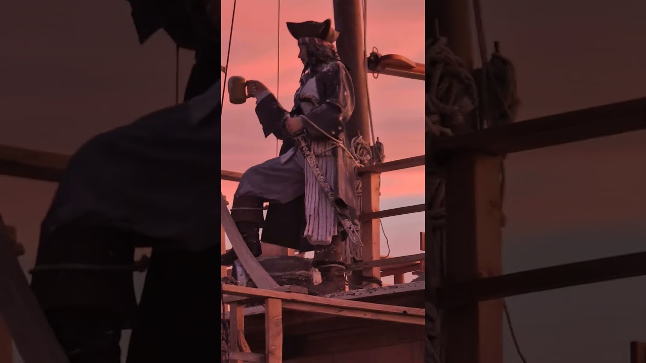The Pirate enjoys Incredible Sunset by the Adriatic Sea #pirates  #sunset #adriaticsea