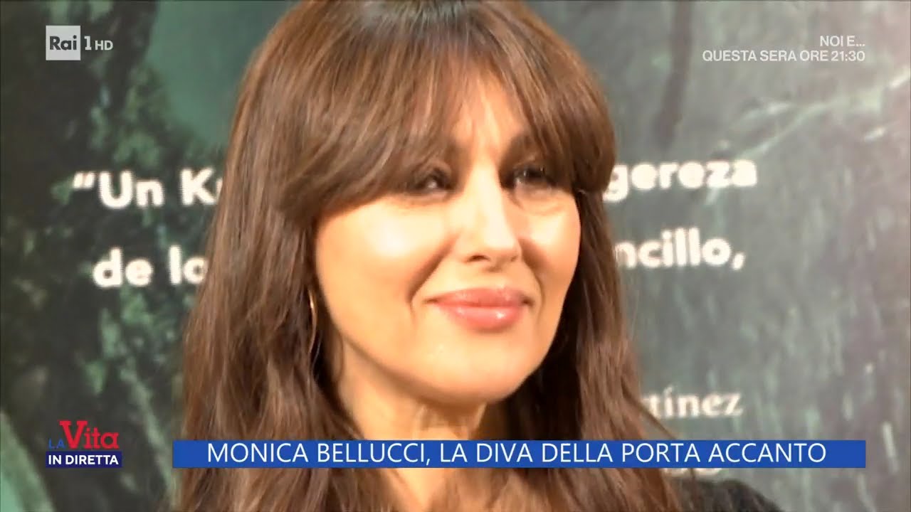 Monica Bellucci, la diva della porta accanto - La Vita in diretta - 22/11/2023