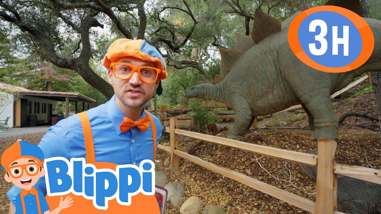 Giant Dinosaur Museum | Blippi and Meekah Best Friend Adventures | Educational Videos for Kids