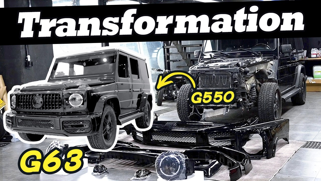 How to Transform a 2010 Mercedes G550 into a New G63 with $20K | Full G-Class Makeover in 15 Days