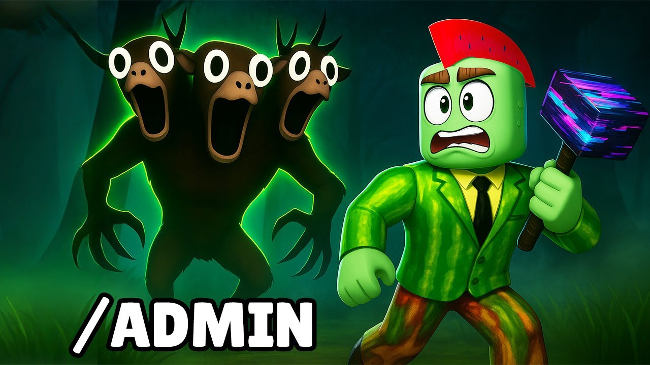 Job Speelt Als Admin In 99 Nachten In Het Bos... In Roblox!