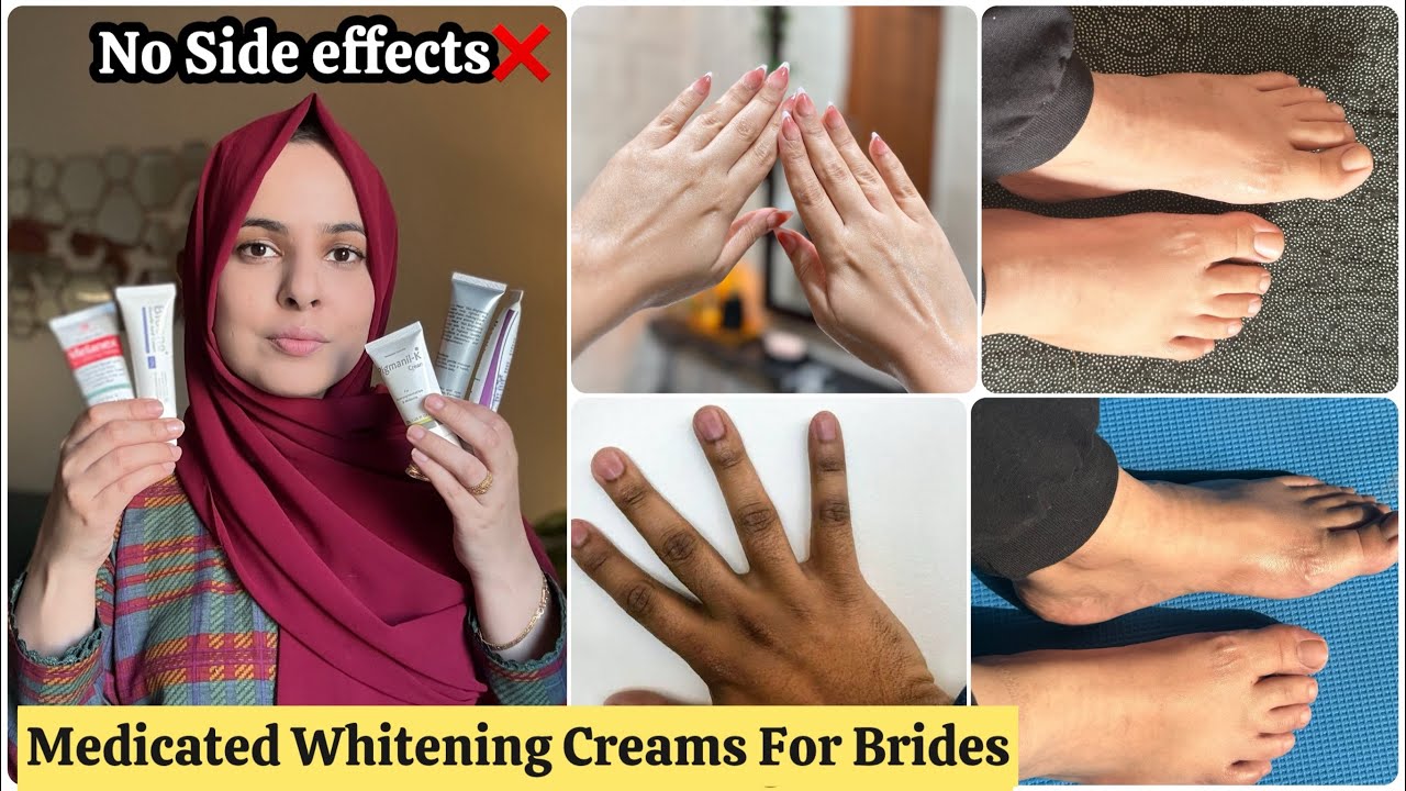Medicated Hand & Feet Brightening Cream For Brides✨ 5 Pharmacy Skin Whitening Creams