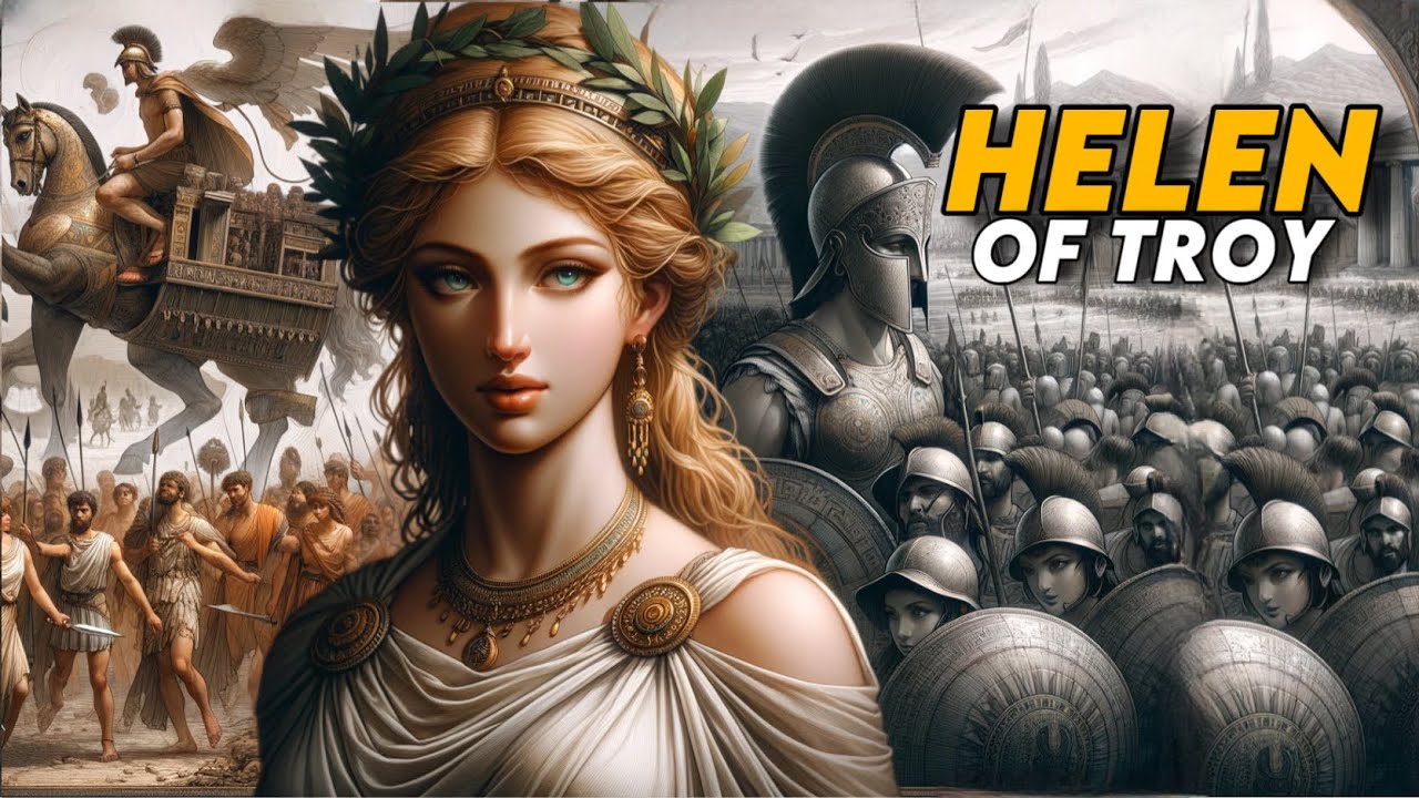 The Untold Story of Helen of Troy: Zeus' Most Beautiful Daughter in Greek Mythology.