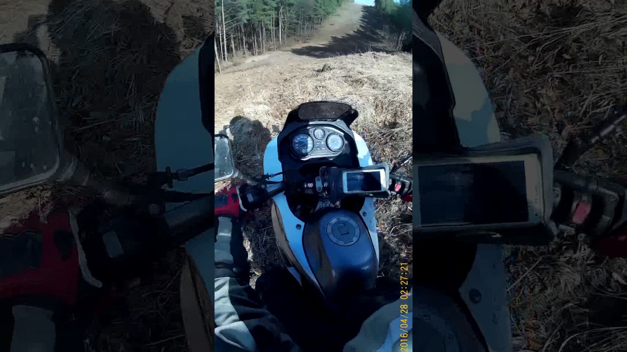 Yamaha TDR 125 w terenie
