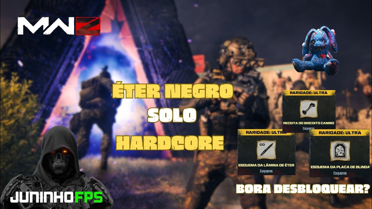 MW3 ZOMBIES (MWZ): Como CONCLUIR o ÉTER NEGRO HARD CORE