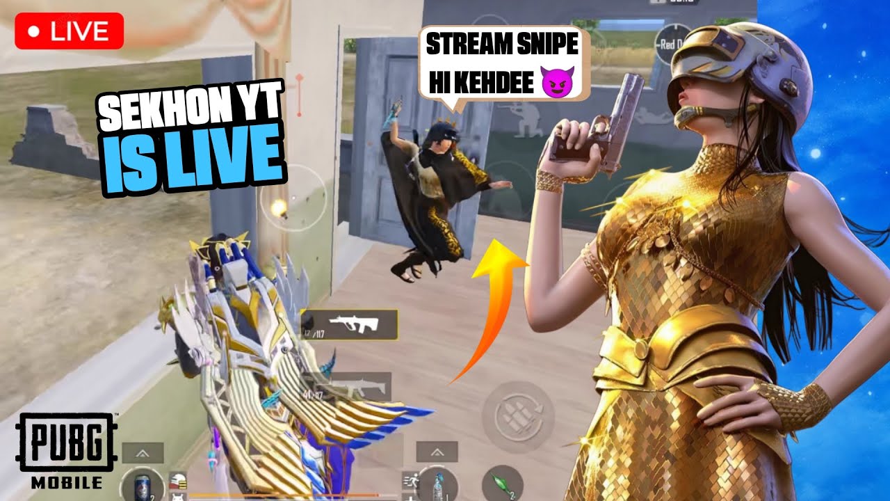 🥶SEKHON LIVE WITH 17 KD !!!!😎PUBG LIVE 