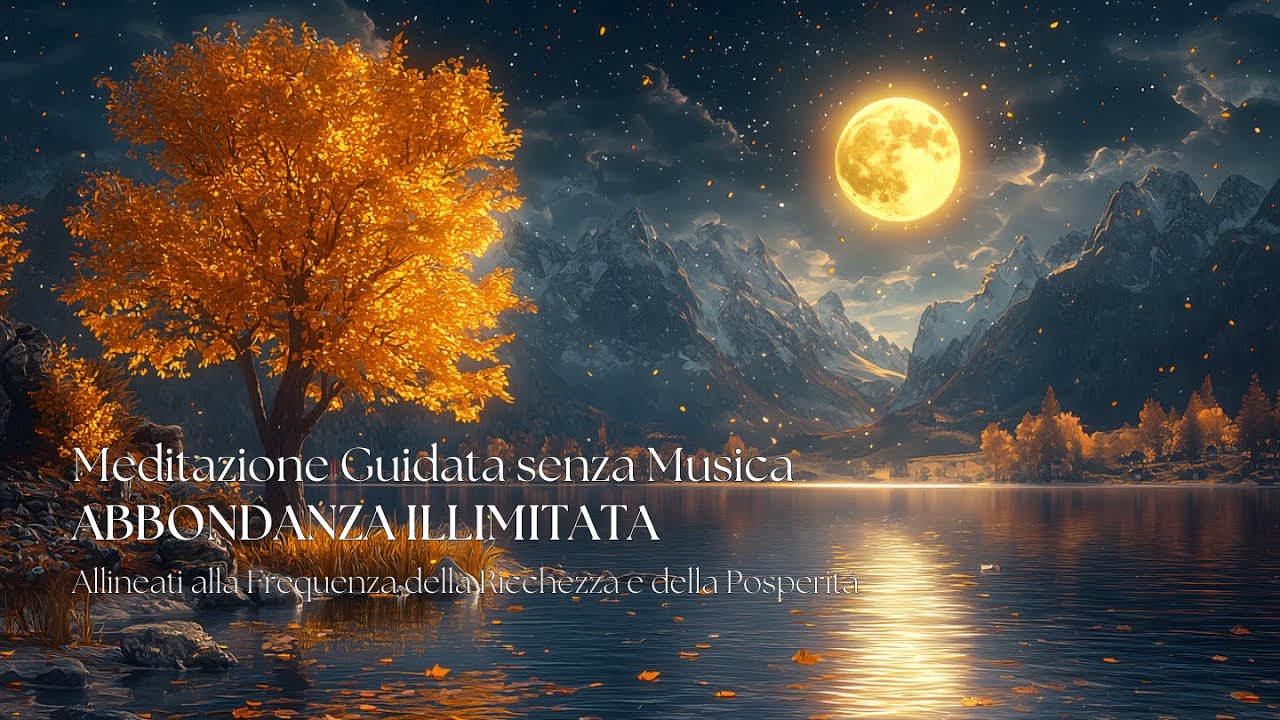 Meditazione Guidata Senza Musica - Abbondanza Illimitata - Attrai Ricchezza e Prosperità Facilmente