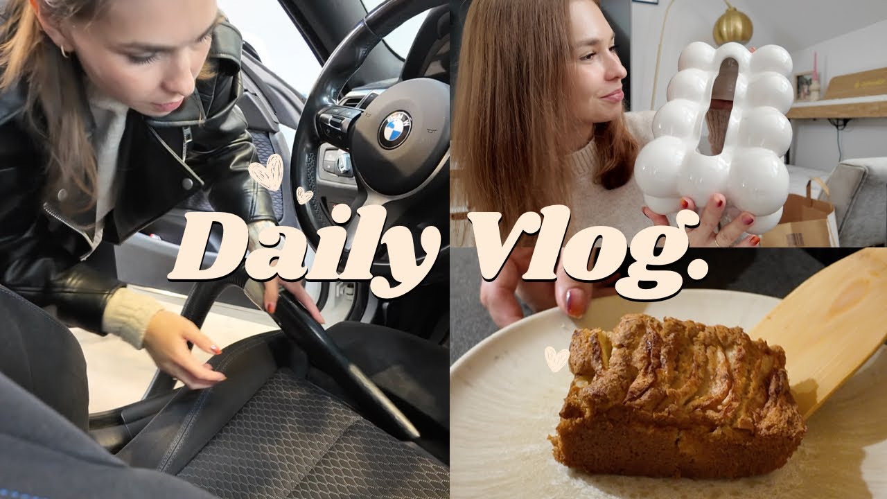 DM Haul, Putztag, Auto waschen & Airfryer Apfelkuchen 🍎 | Lifeofbinii