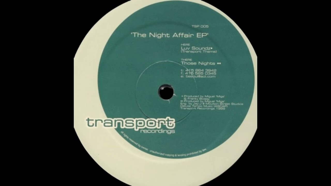 Miguel Migs  -  Those Nights