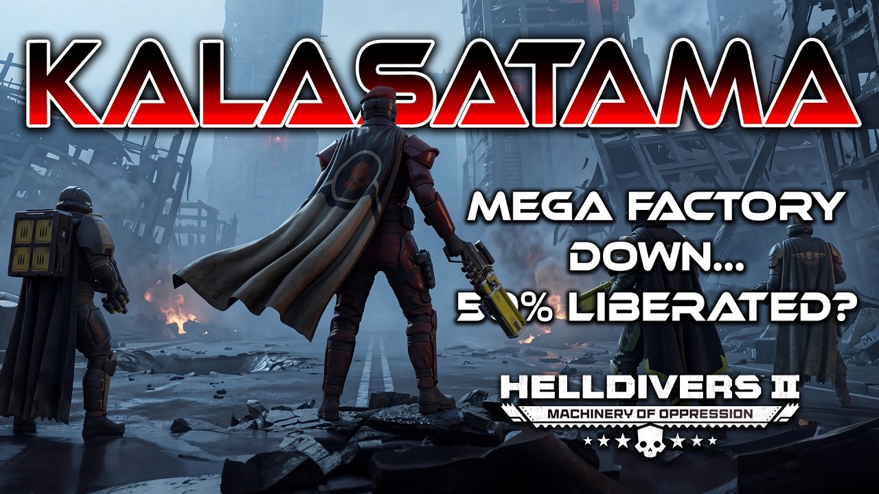 Kalasatama Mega Factory Down… 50% Liberated? | Helldivers 2 Major Order Push