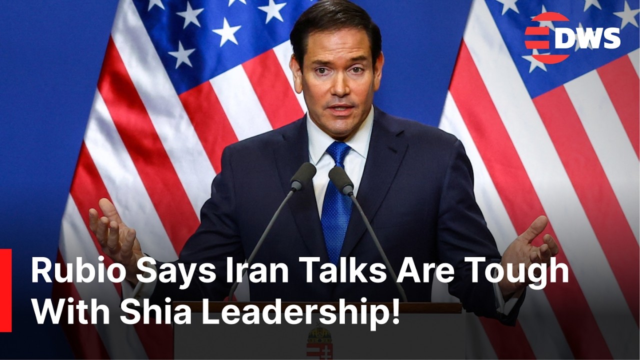 FULL REMARKS: Rubio Says Iran Is &lsquo;Hard to Talk With&rsquo; But U.S. Is Trying Diplomacy | AC1Z