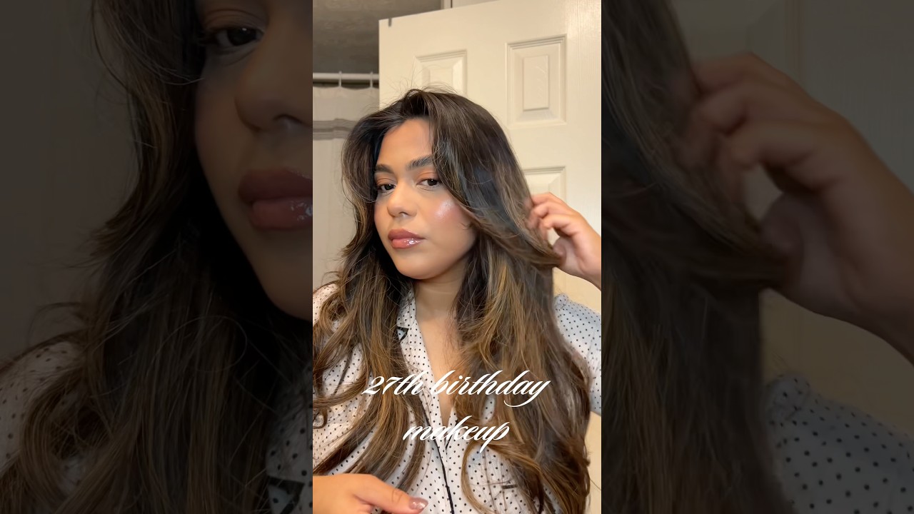 27th Birthday Makeup Look 💋🥳🎉🎈