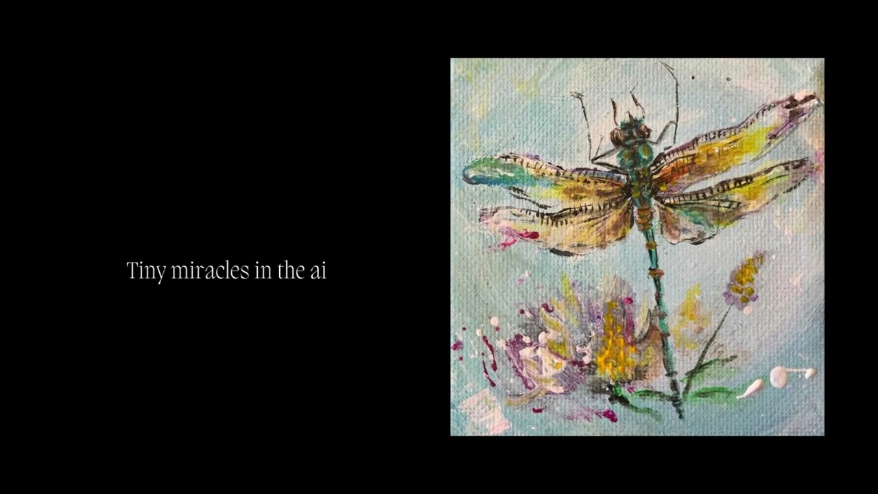Whisper of Drangonfly 1 #dragonflyart #inspirationalpaintings