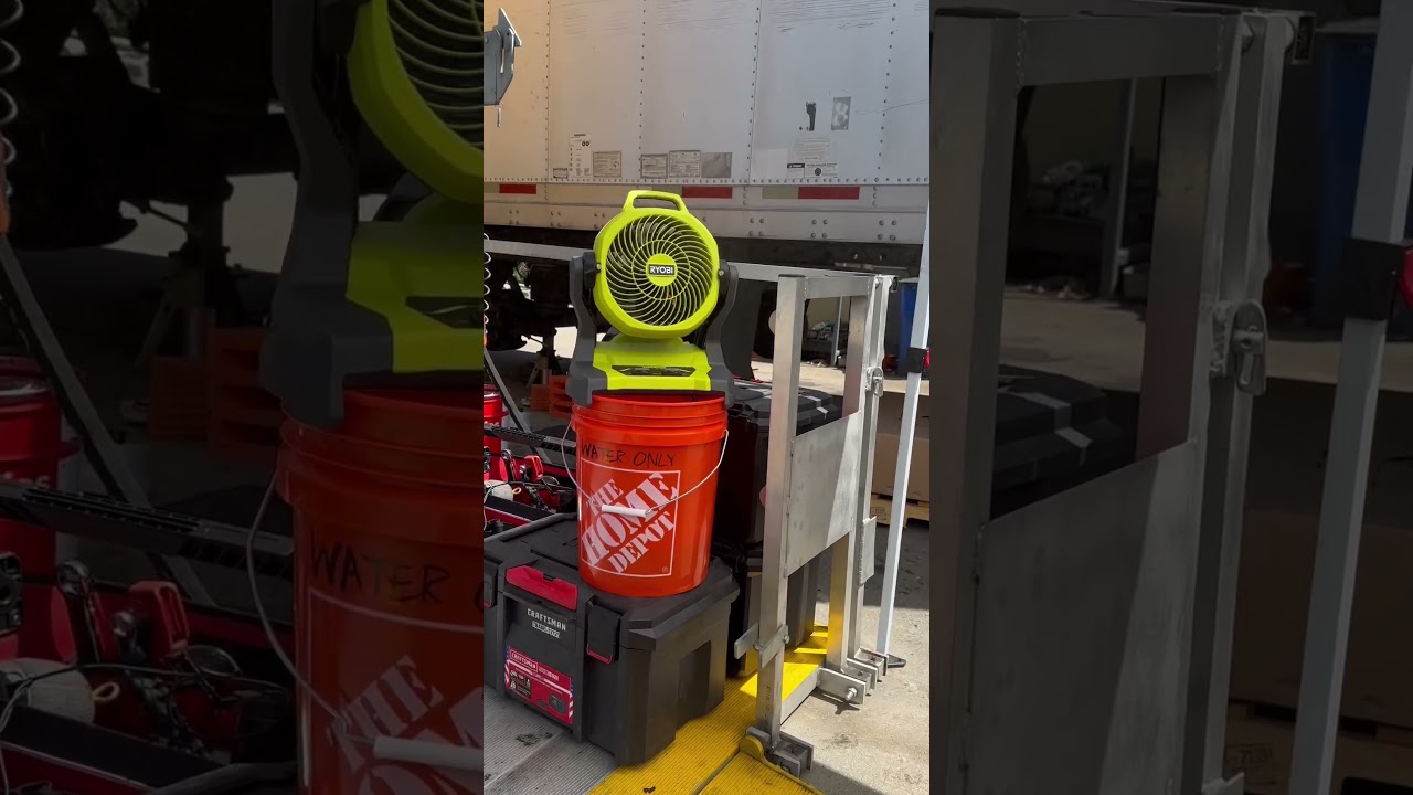 Ryobi misting fan! 