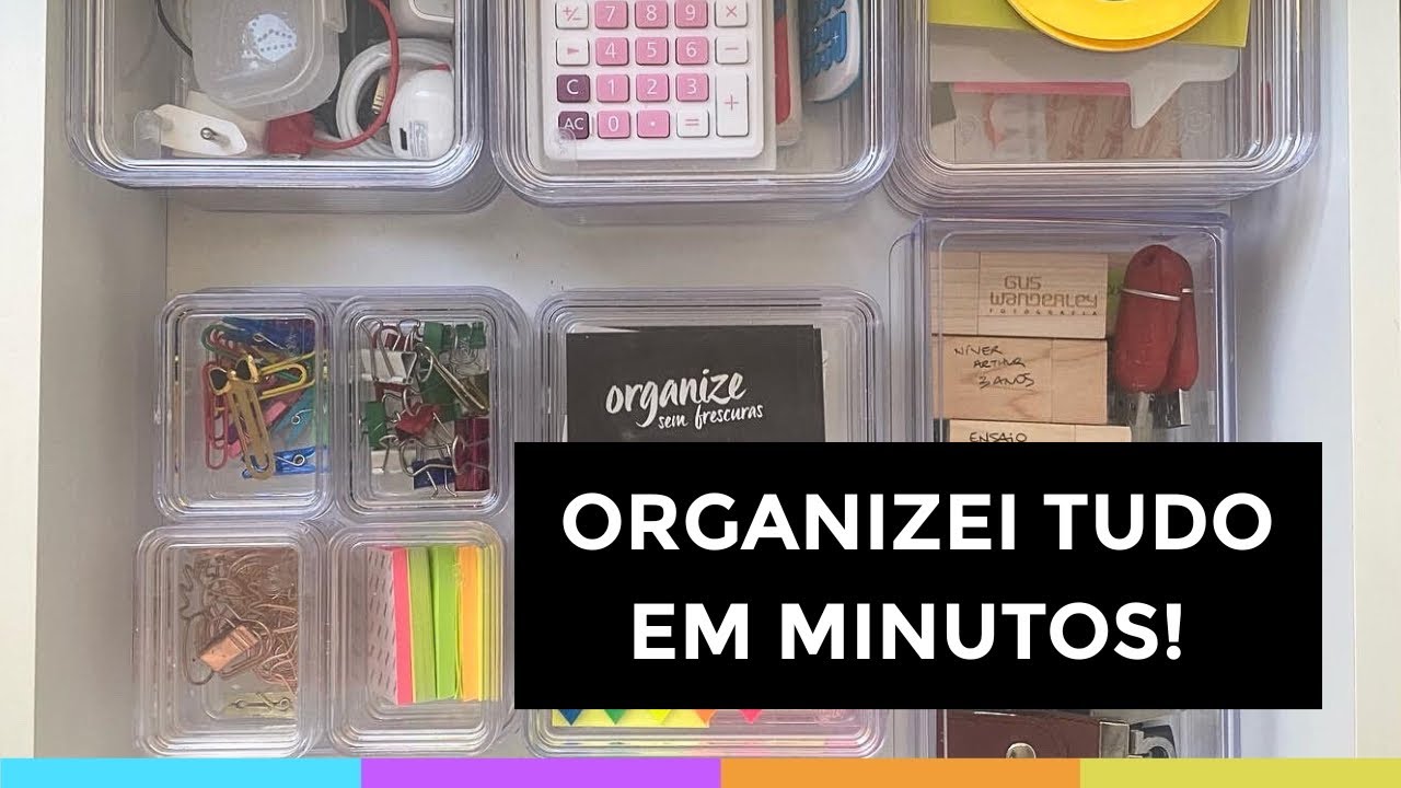 COMO ORGANIZAR O ESCRITÓRIO E A PAPELADA DE FORMA FÁCIL E RÁPIDA!  Organize sem Frescuras