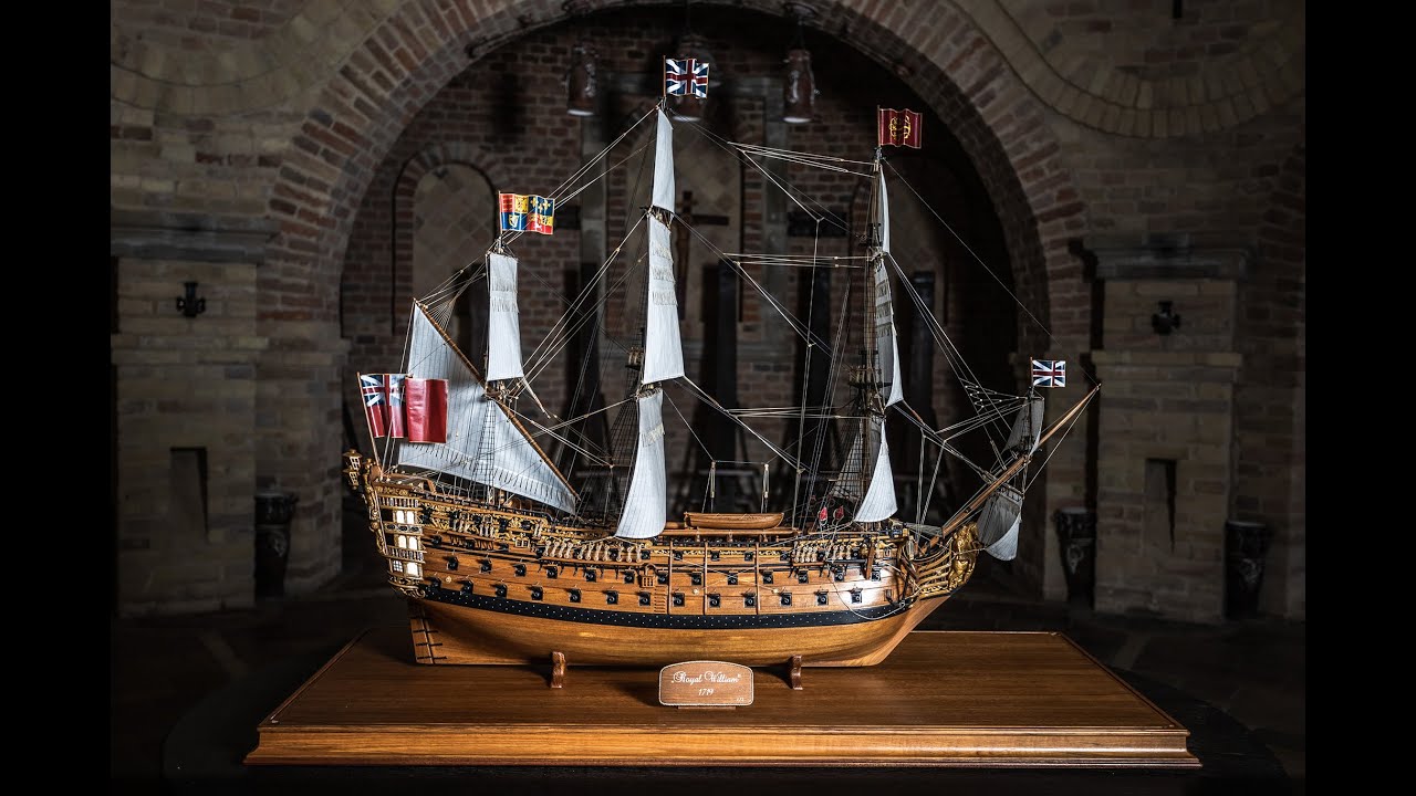 Royal William Model Ship 1:72 by Dadi