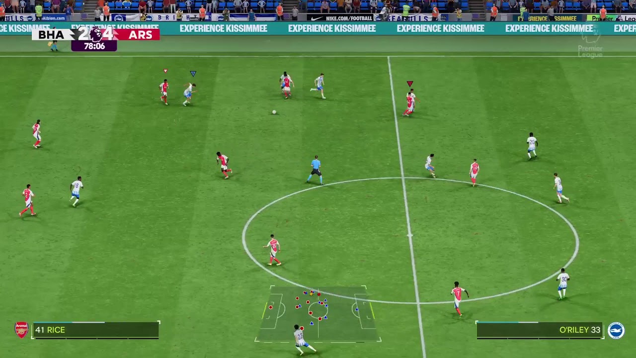 Live Arsenal vs Brighton