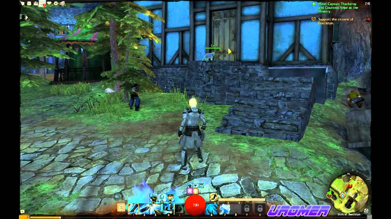 Guild Wars 2 - A tour of the Shire of Beetletun [Beta Footage]