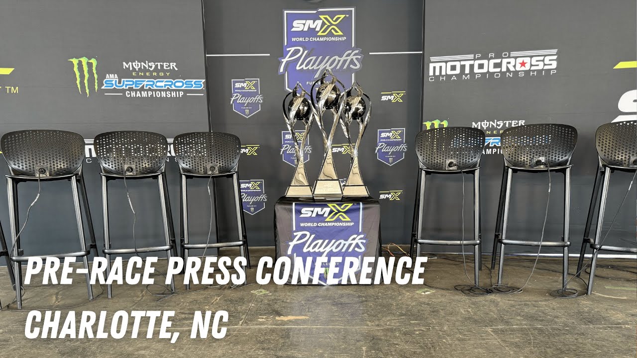 SuperMotocross Playoff Round 1: Pre-Race Press Conference - Charlotte, NC