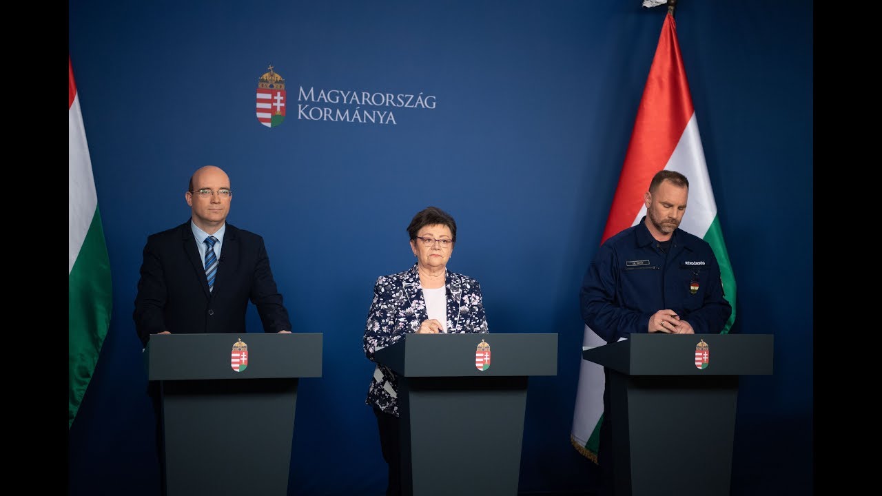 Az operatív törzs sajtótájékoztatója (2020. április 9.)